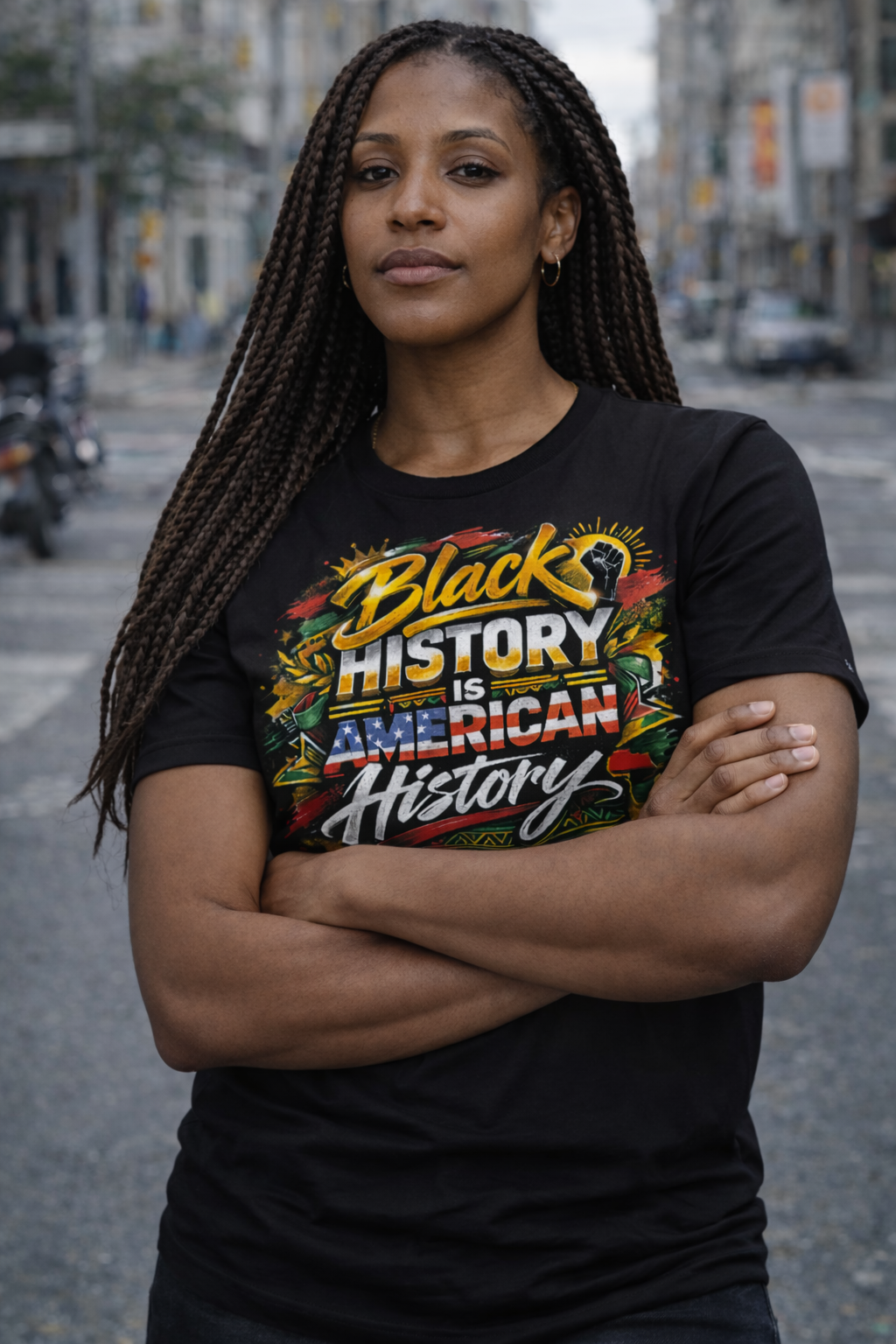 Black History Is American History T-Shirt | Cultural Pride Graphic Tee