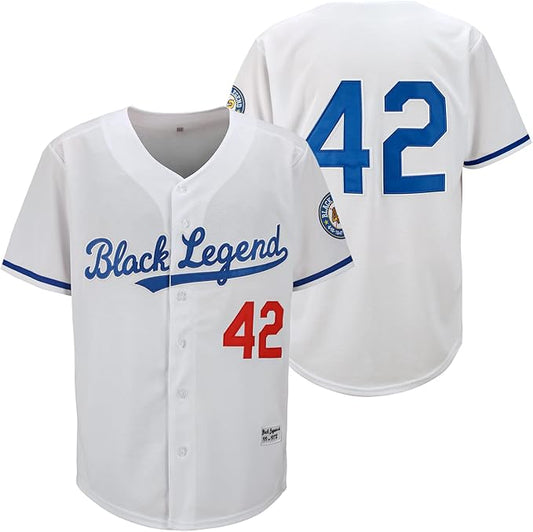 Black Legend Baseball Jersey Black