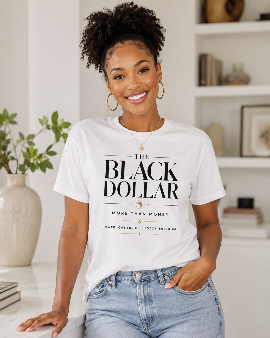 The Black Dollar — More Than Money tee