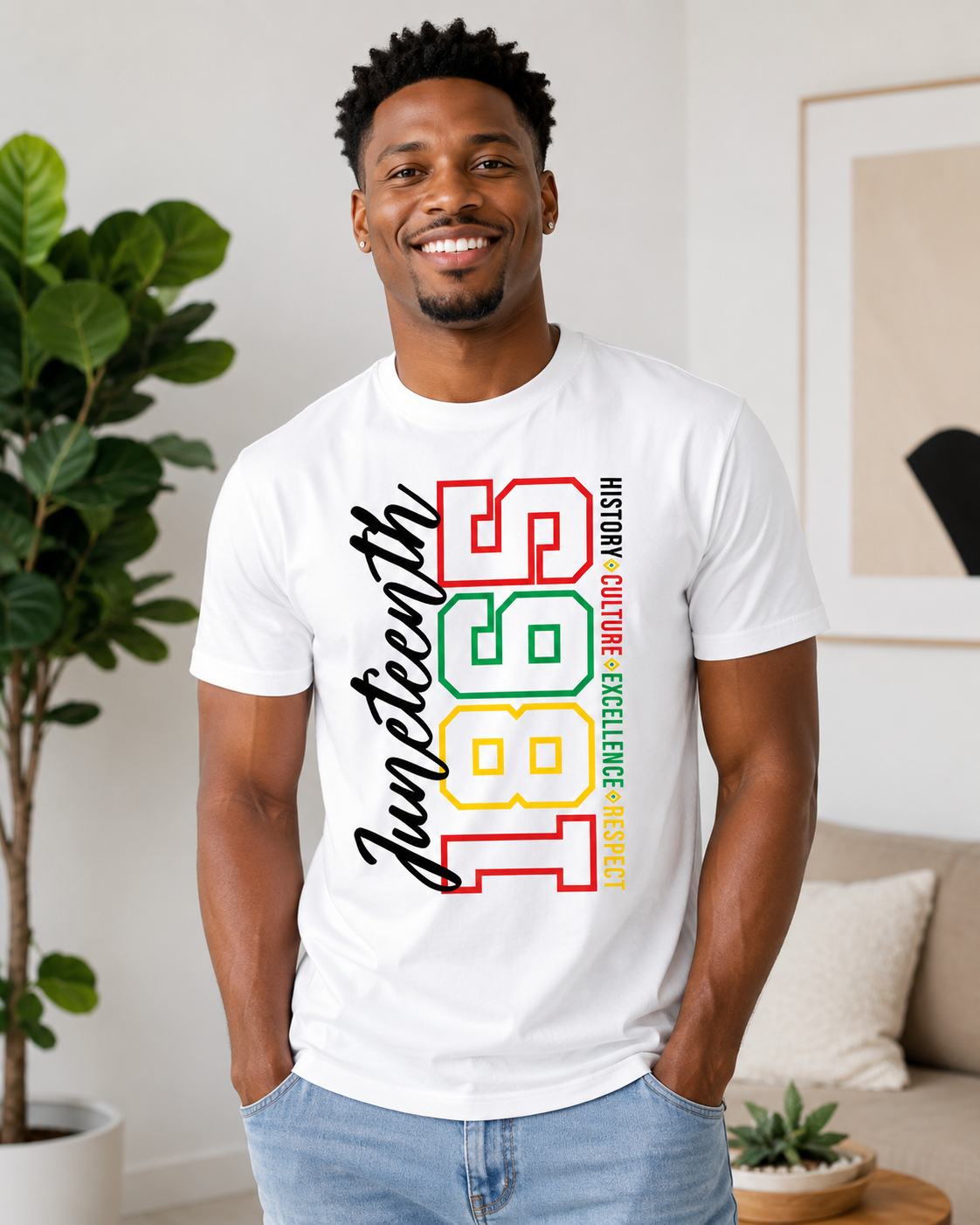 Juneteenth Celebration in Bold Colors
