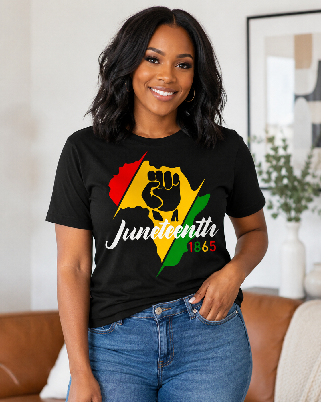 Juneteenth Africa Fist 1865