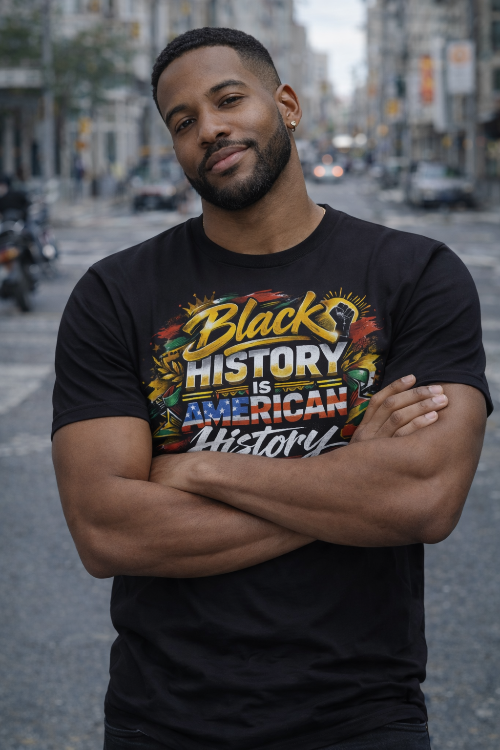 Black History Is American History T-Shirt | Cultural Pride Graphic Tee