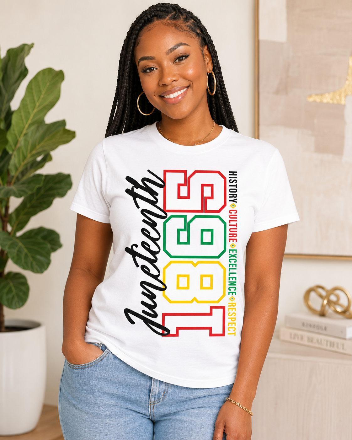 Juneteenth Celebration in Bold Colors