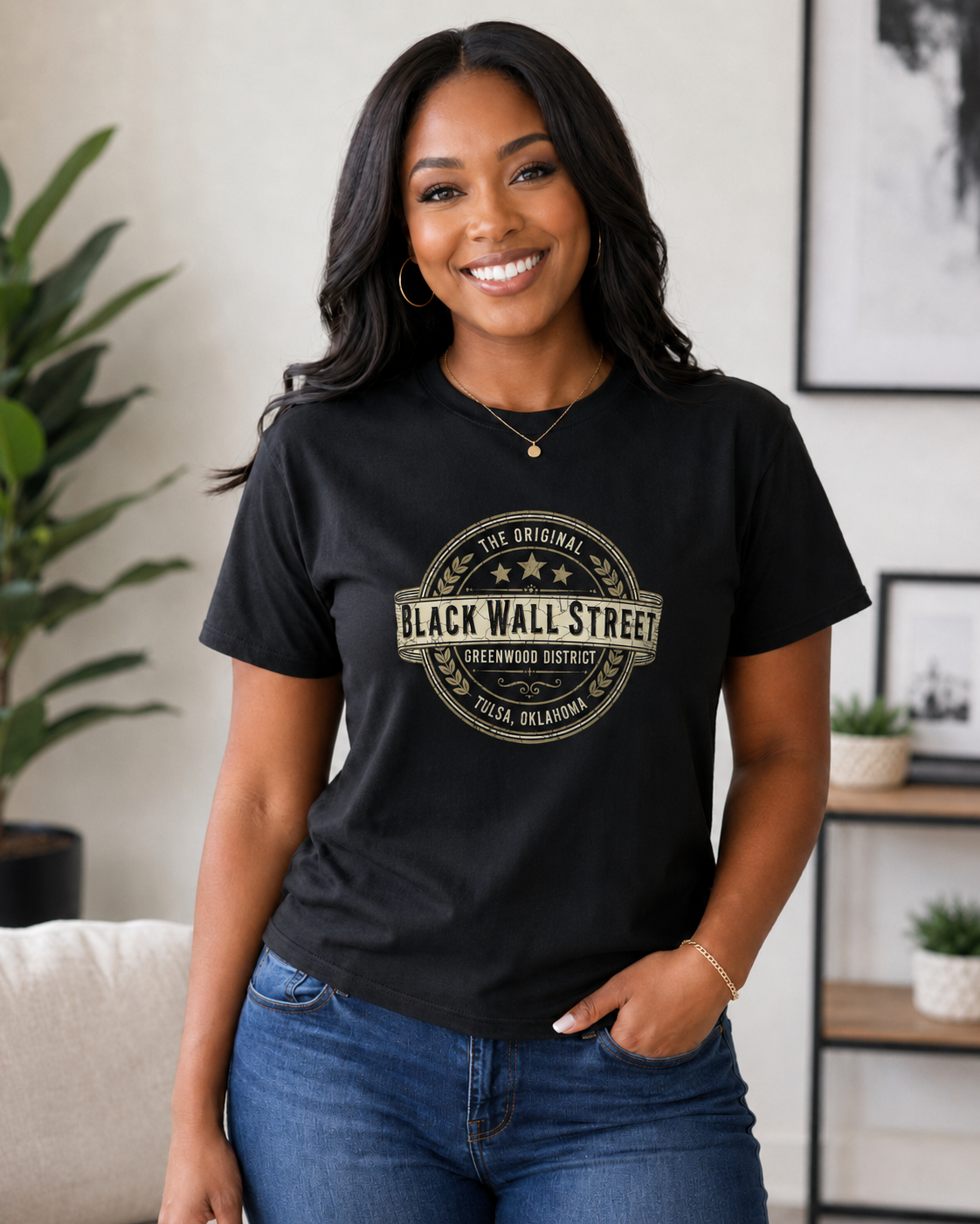 The Original Black Wall Street — Greenwood District Tee