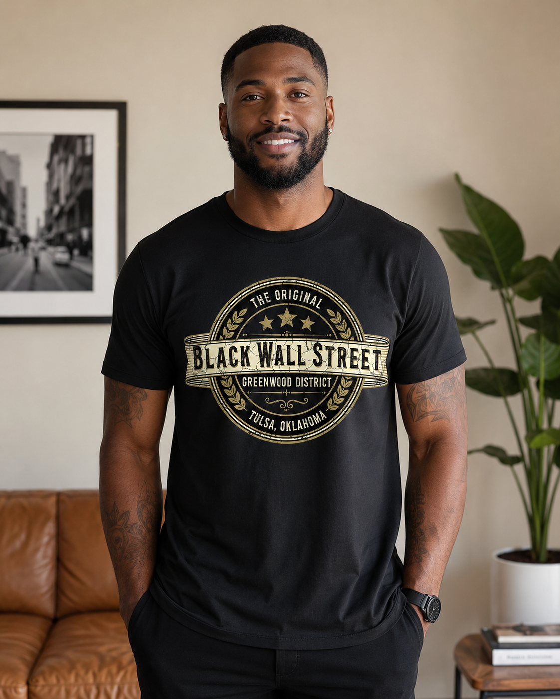 The Original Black Wall Street — Greenwood District Tee