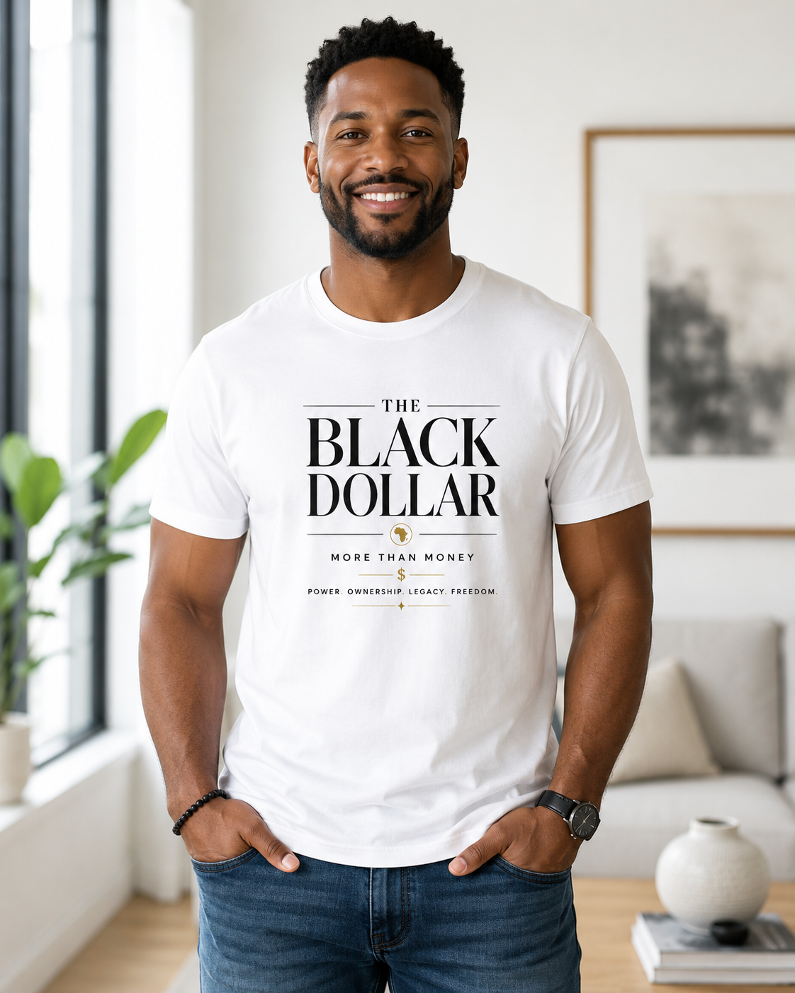 The Black Dollar — More Than Money  tee
