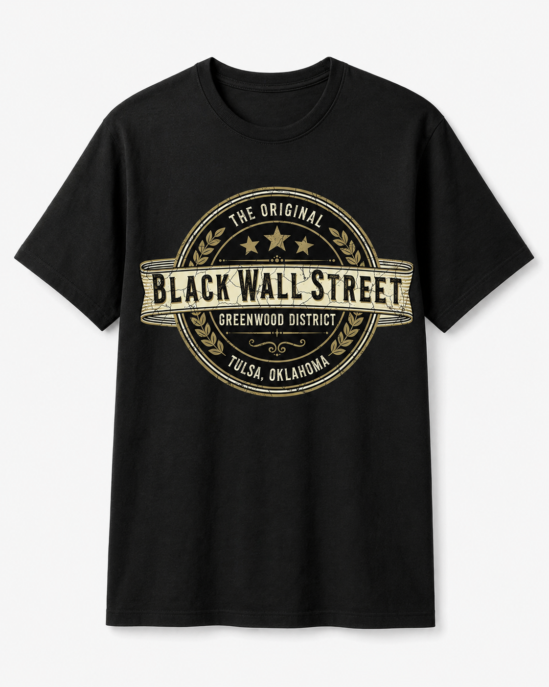 The Original Black Wall Street — Greenwood District Tee
