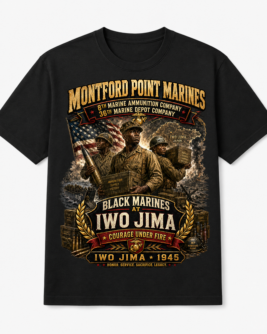 Montford Point Marines WWII tribute