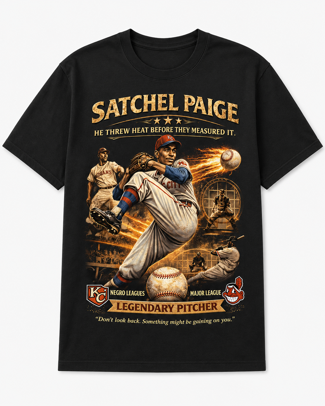 Satchel Paige Legendary Pitcher Tee